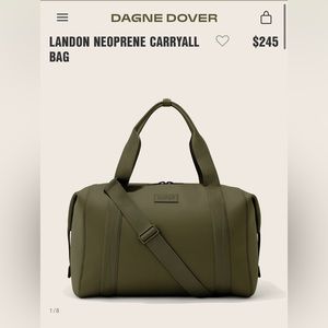 Dagne Dover Like New Neoprene Landon Carryall XL